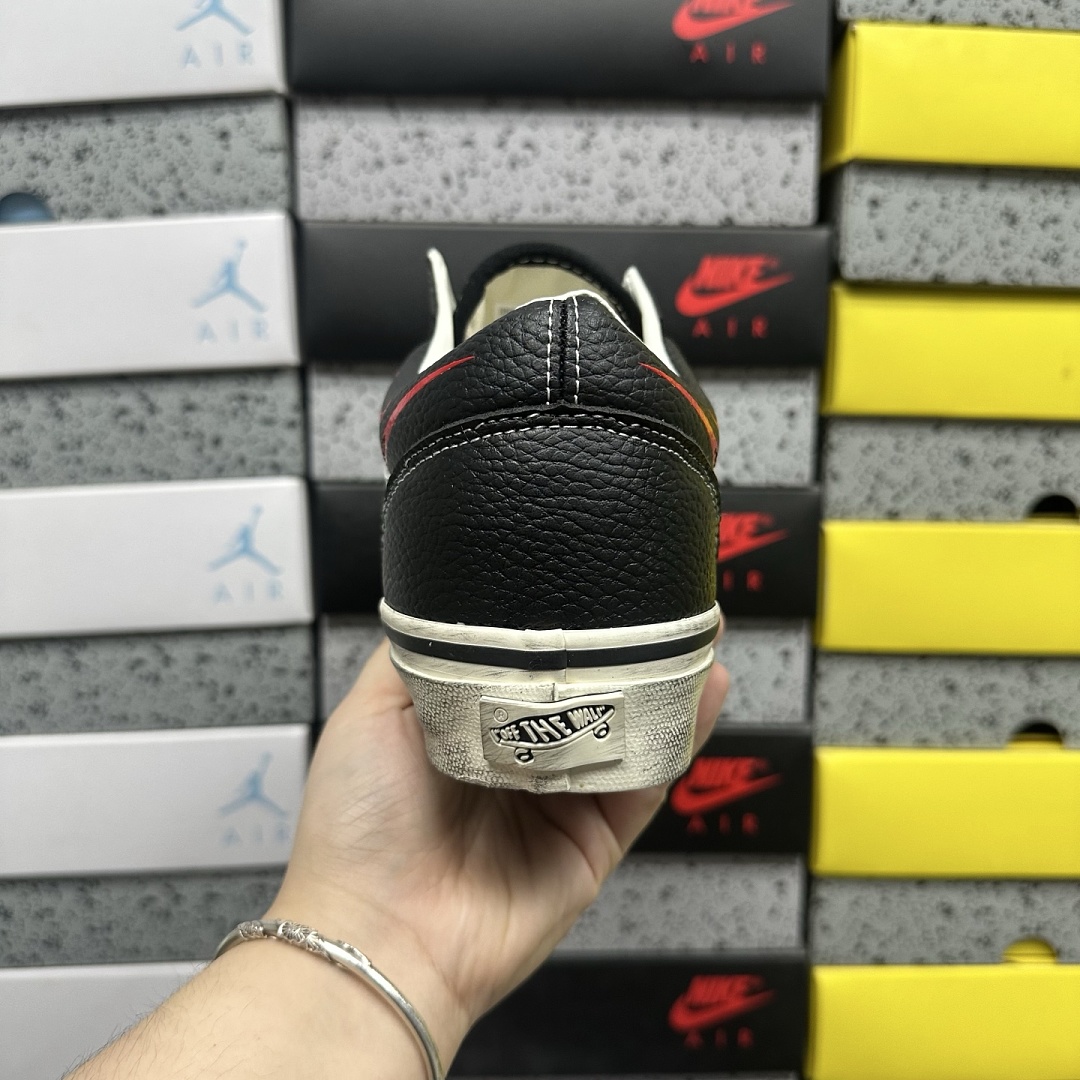 Vans LX Old Skool Archive Flame Black V - Image 6