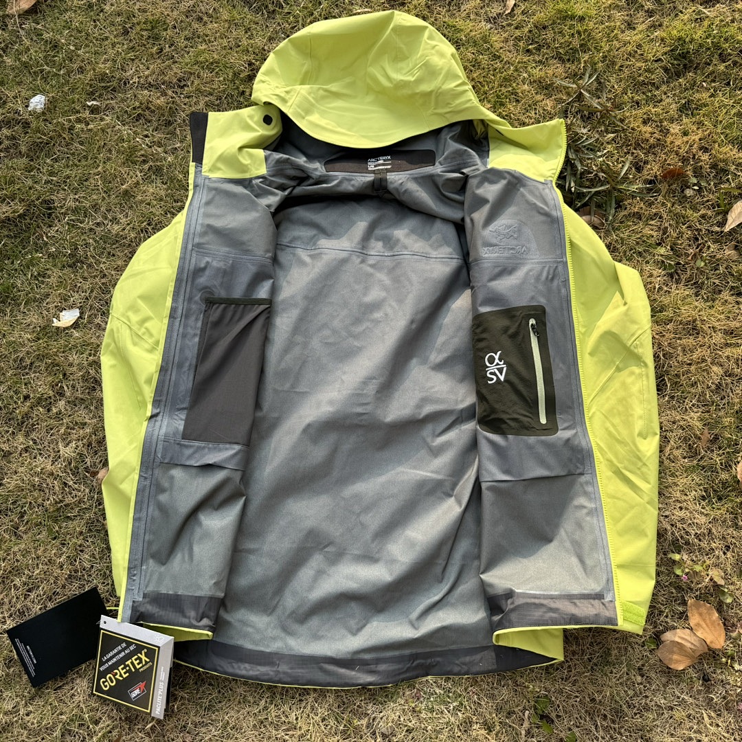 Arc'teryx ¥199 Special Offer Alpha Jacket 6 Fluorescent Gen (Green SV) - Image 17