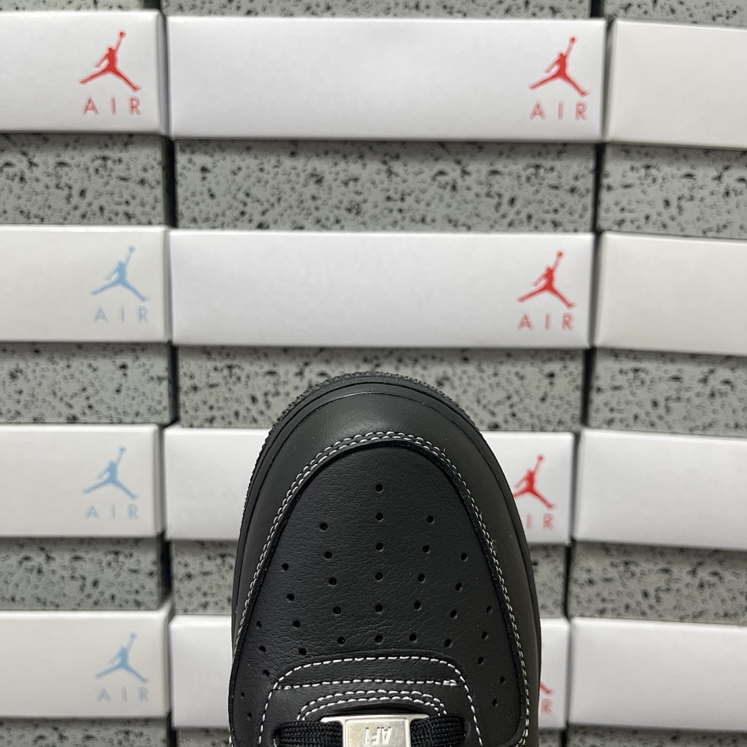 Nike Air Force 1 Low '07 LV8 Hydrangeas (Black) - Image 4