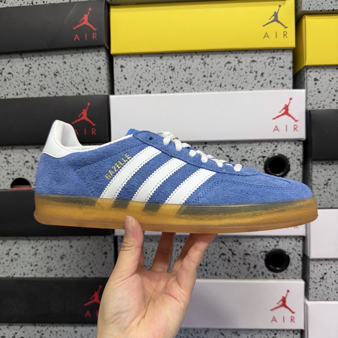 Adidas Gazelle Indoor Blue Fusion Gum - Image 7