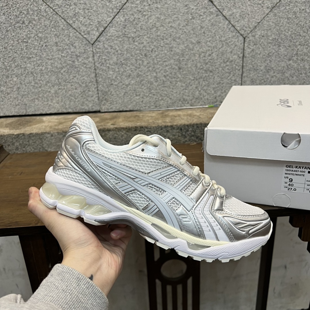ASICS Gel-Kayano 14 JJJJound Silver White 1201A457-100