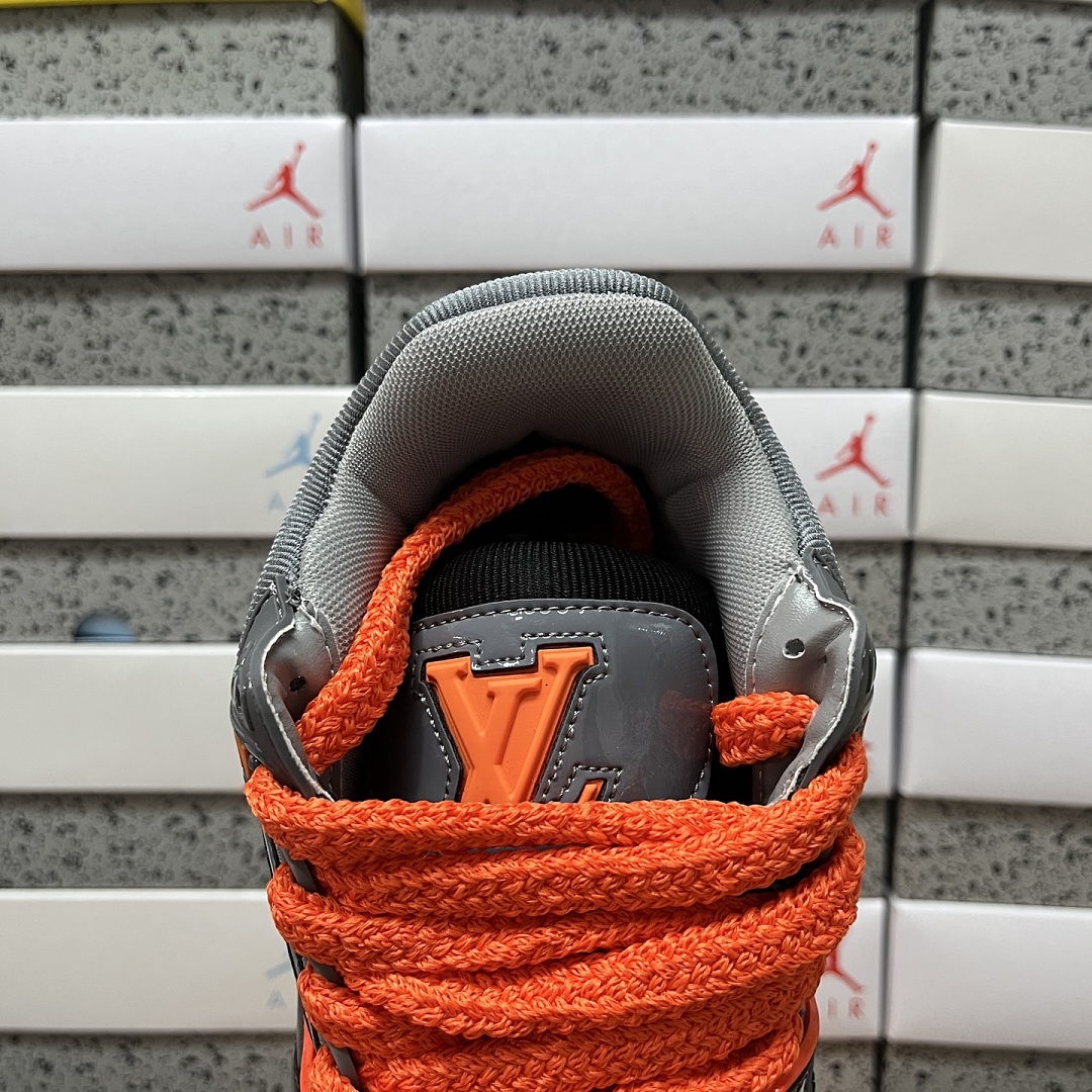 Louis Vuitton Trainer Maxi (Black Silver) - Image 2