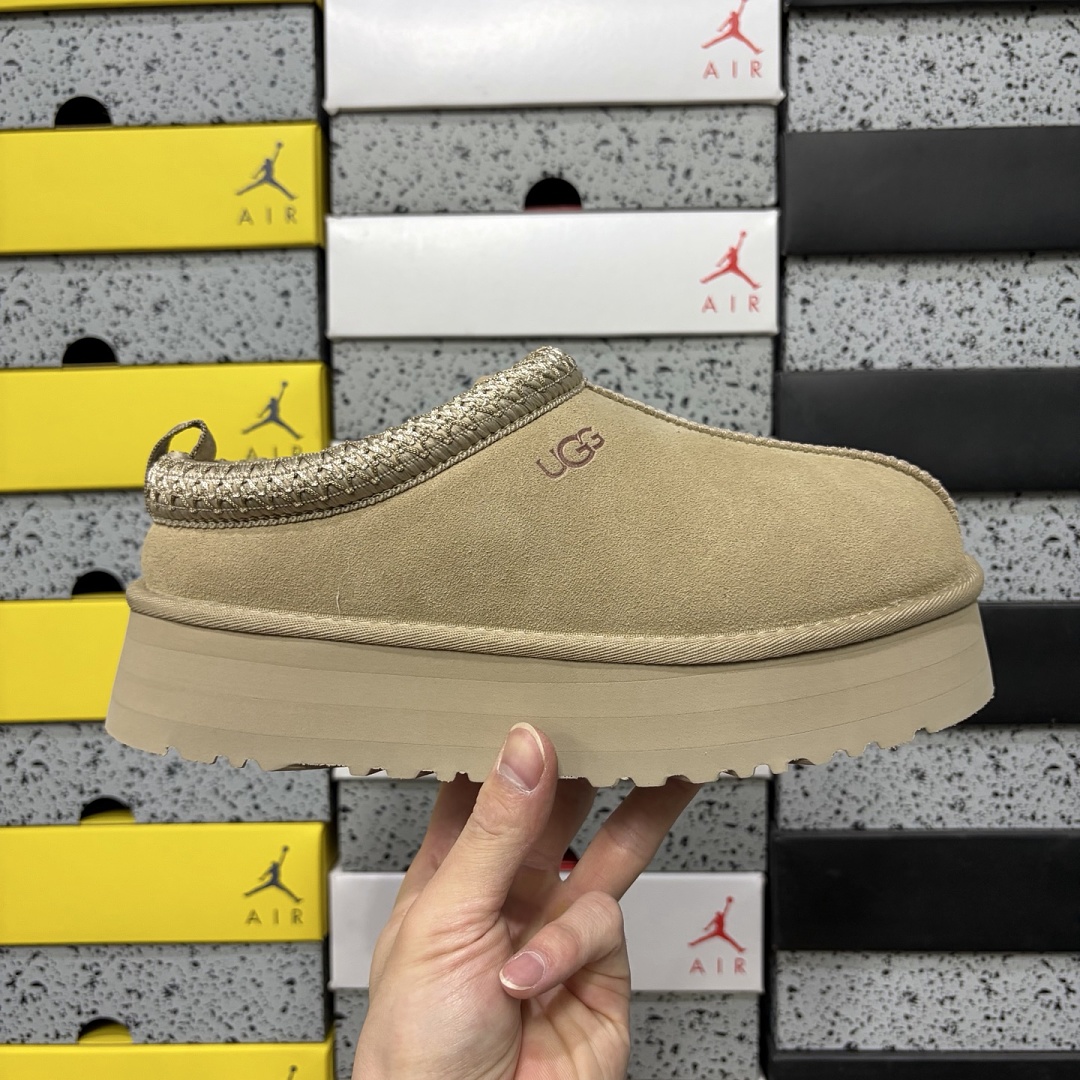 UGG Tazz Thick Sole Loafers / Ethnic Sand -2553 - Image 2