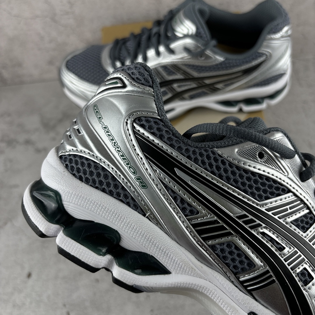 ASICS Gel-Kayano 14 Metropolis Jasper Green 1203A537-020 (Silver Grey) - Image 7