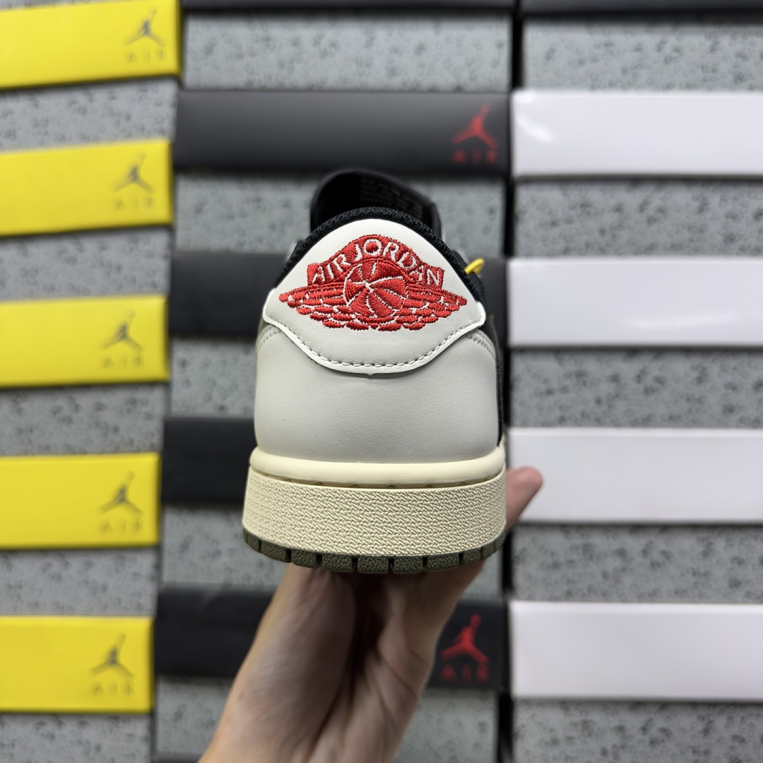 Nike Jordan 1 Retro Low OG SP Travis Scott (Olive) - Image 5