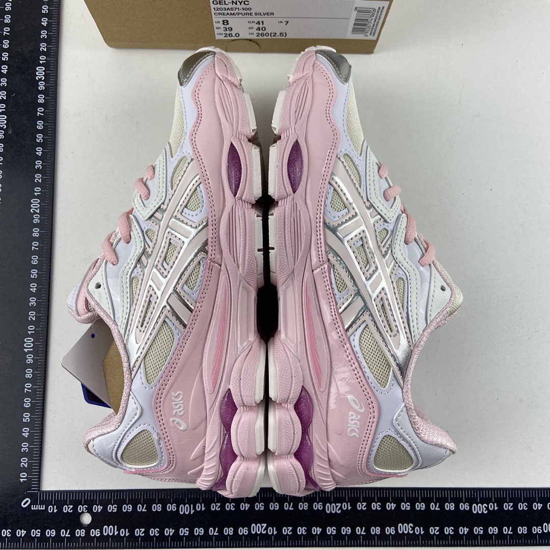 ASICS Gel-NYC Kicki Yang Zhang Pink Cream Pure Silver NYC - Image 9
