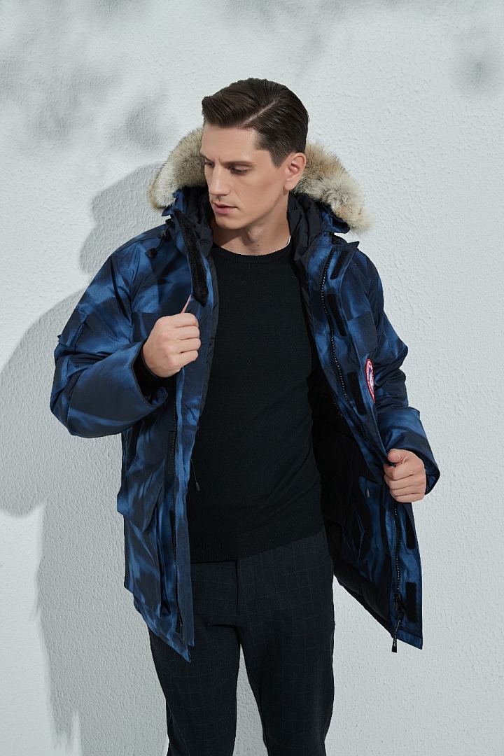Canada Goose Parka 08 (Blue Camo) - Image 9