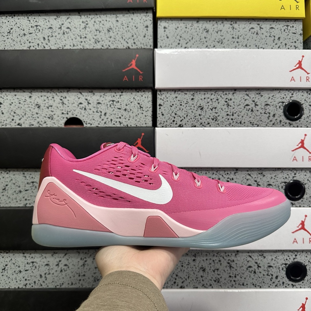 Nike Kobe 9 EM Low Protro Kay Yow Think Pink ZK9 - Image 10