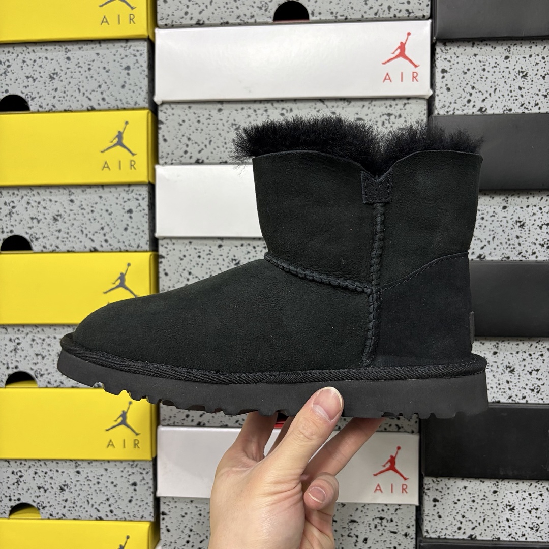 UGG Classic 3352 Buckle Mid Black -6422 - Image 8