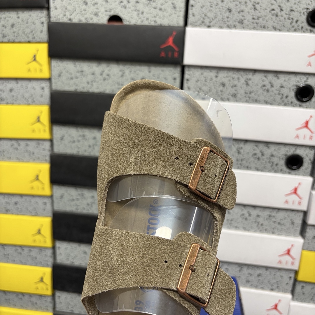 Birkenstock Birken Arizona Birkibuc 0951303 (Grey) - Image 9
