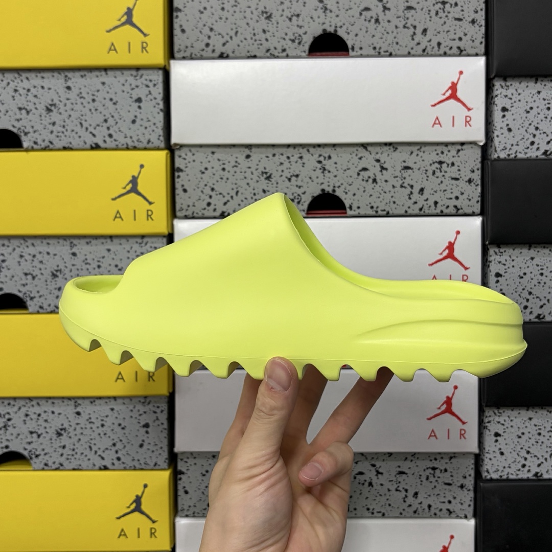 Adidas Yeezy Slide Glow Green Slides - Image 7