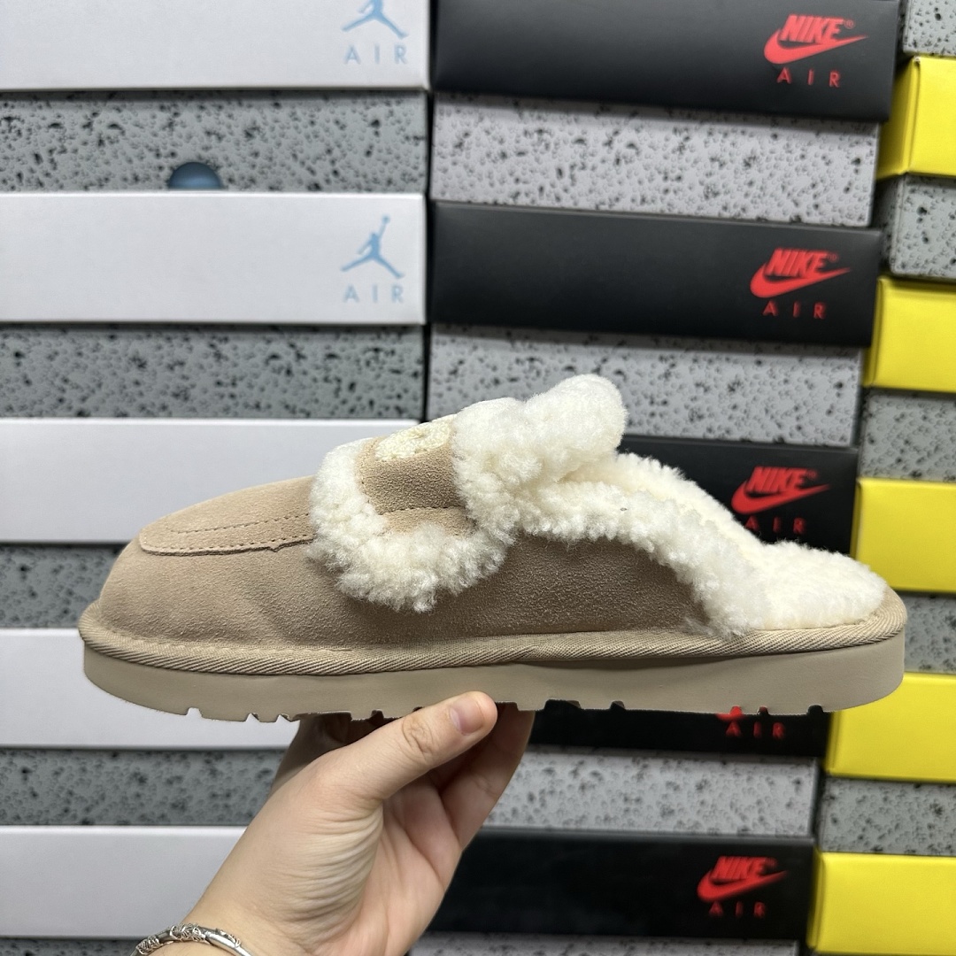 UGG Classic Half Embroidered Khaki -5095 - Image 6