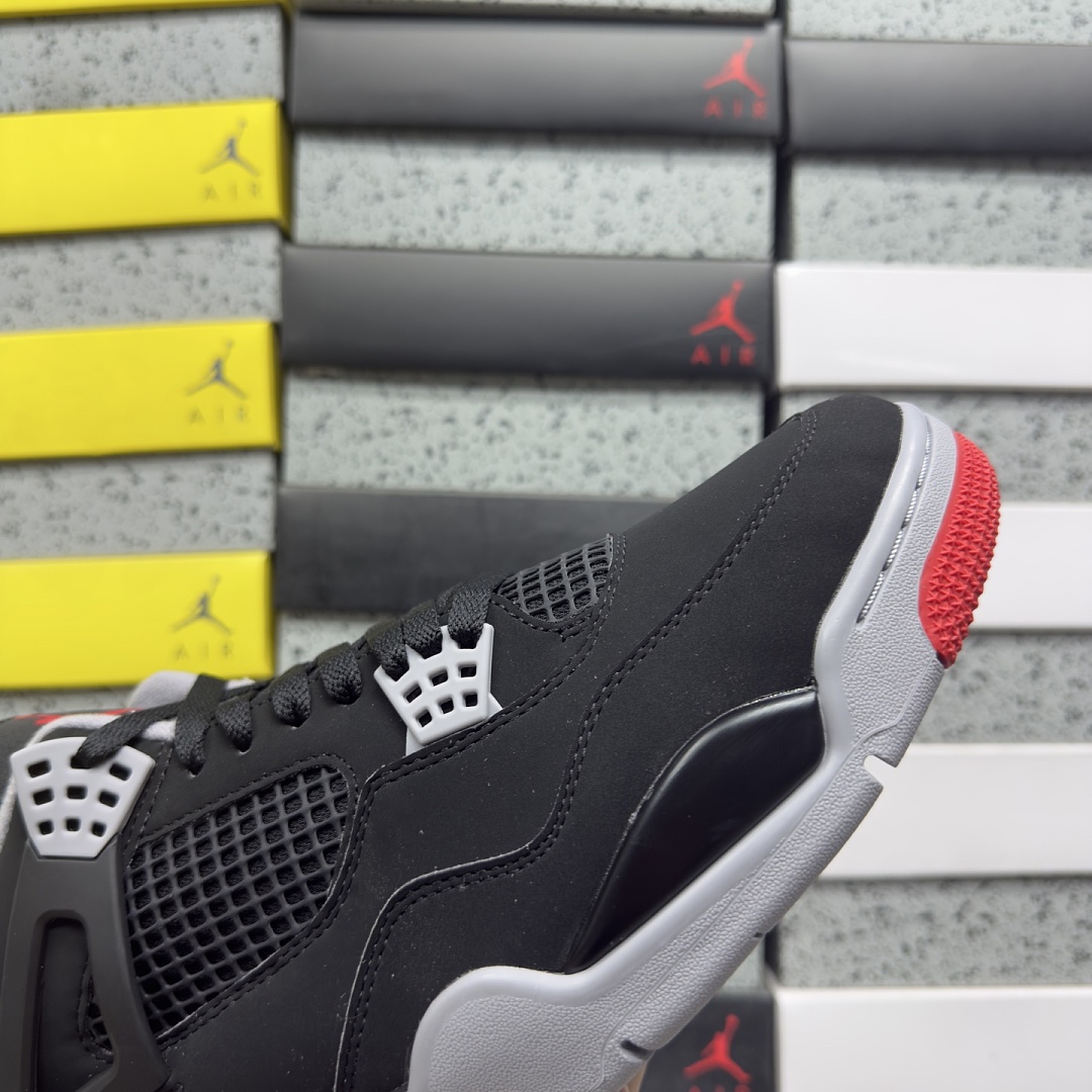 Nike Jordan 4 Retro OG (Bred) - Image 3
