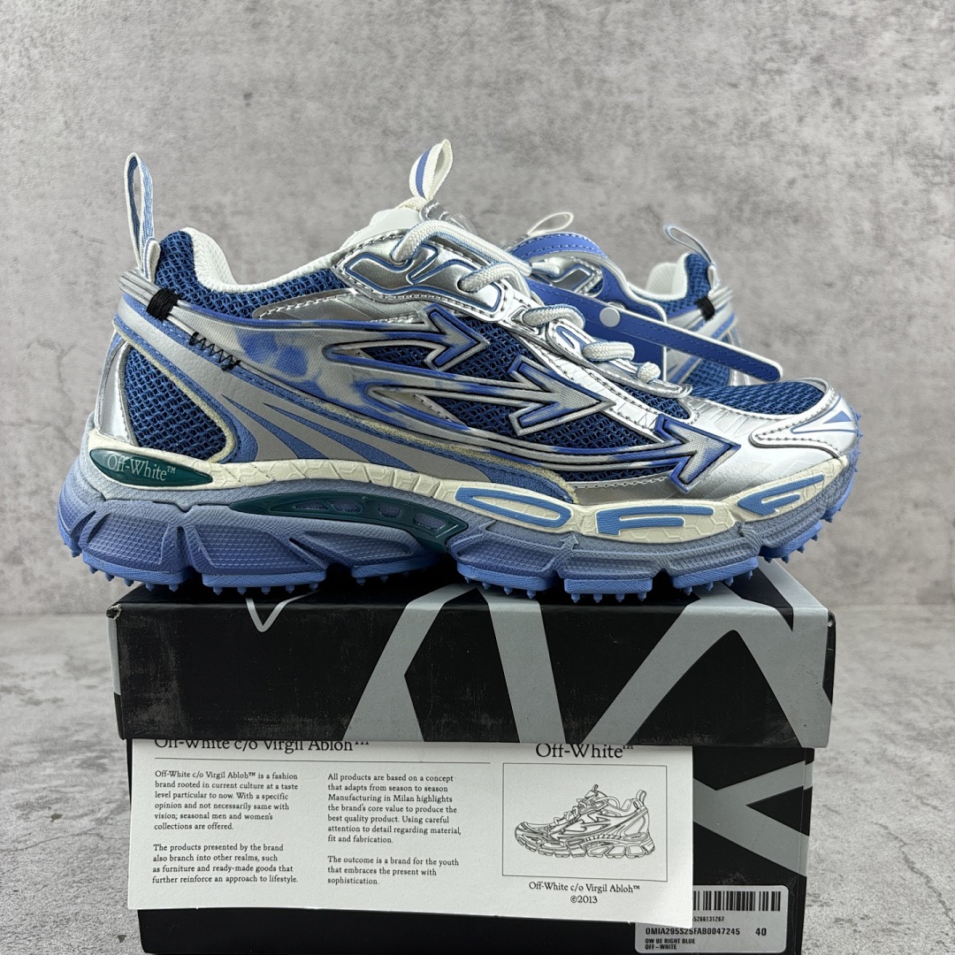Off-White Be Right Back (Silver Blue)