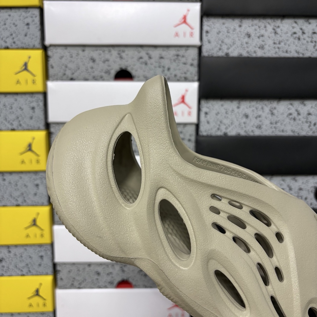 Adidas Yeezy Foam RNR Stone Salt Clogs - Image 3