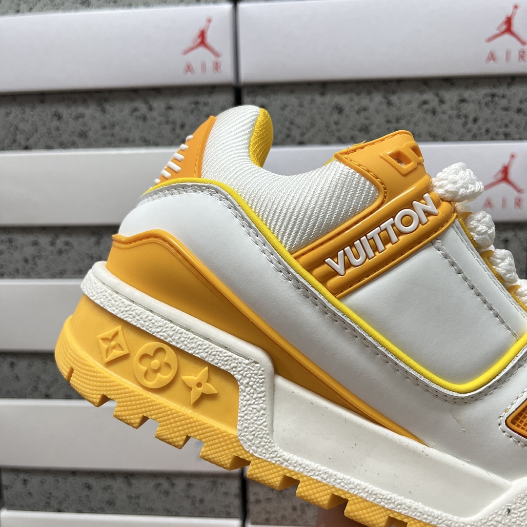 Louis Vuitton Trainer Maxi (Orange White) - Image 4