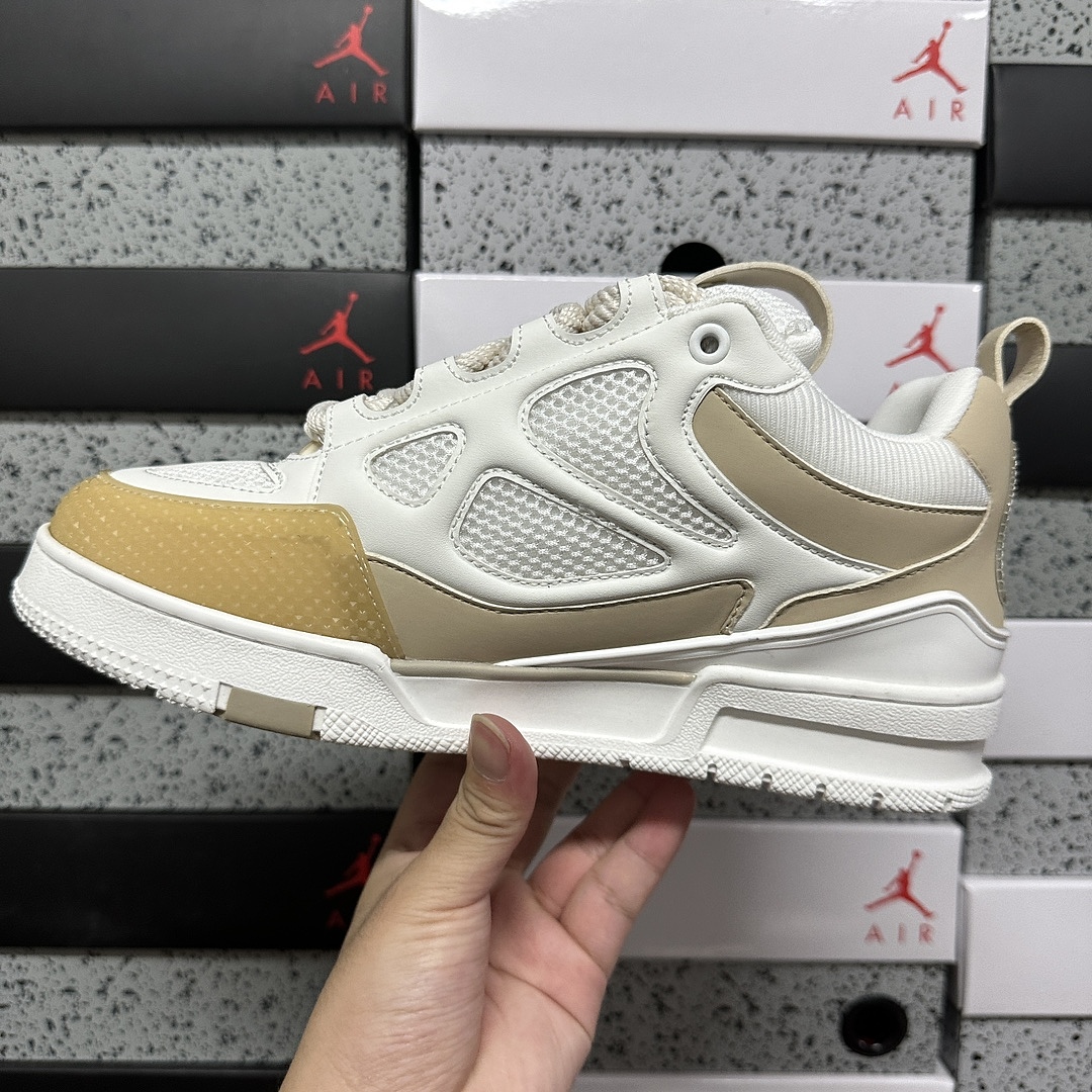Louis Vuitton Skate Sneaker SK8 (White Brown) - Image 9