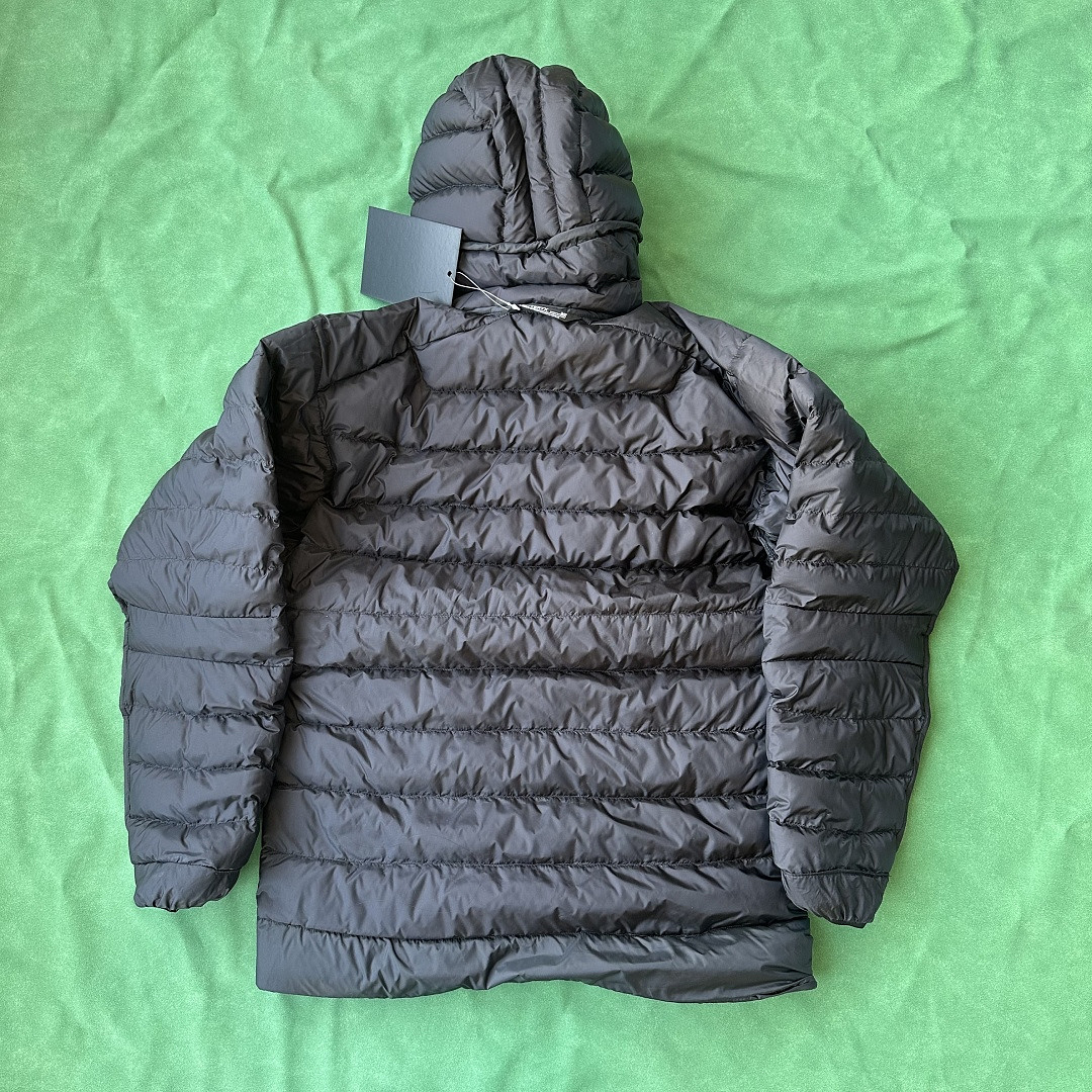 Arc'teryx Cerium LT Hoody Men's Jacket Phatasm (Black Silver) - Image 4