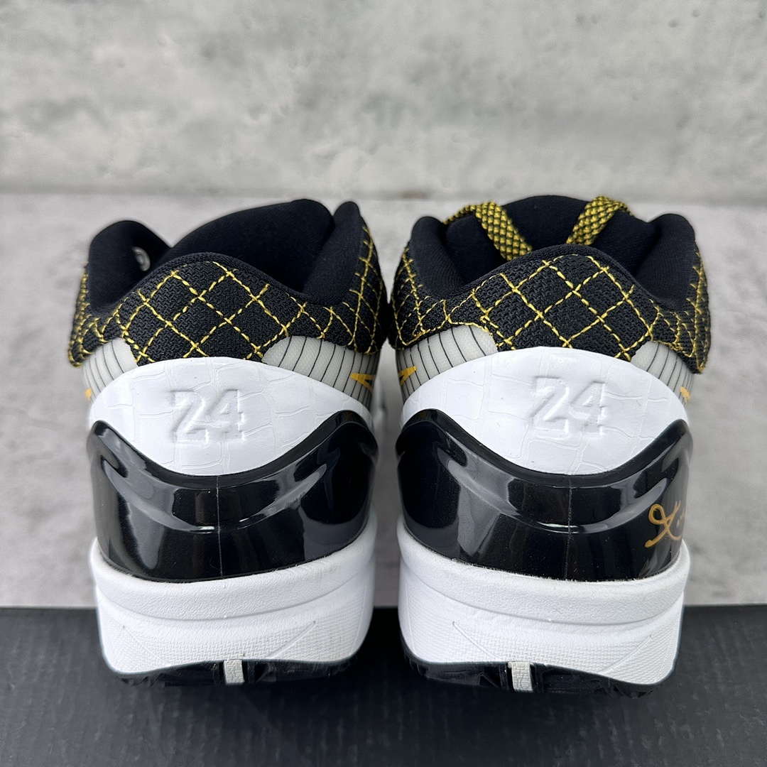Nike Kobe 4 Protro White Black Del Sol ZK4 - Image 8