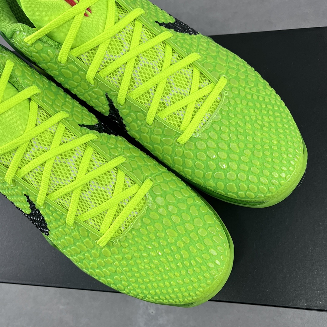 Nike Kobe 6 Protro Grinch ZK6 - Image 5