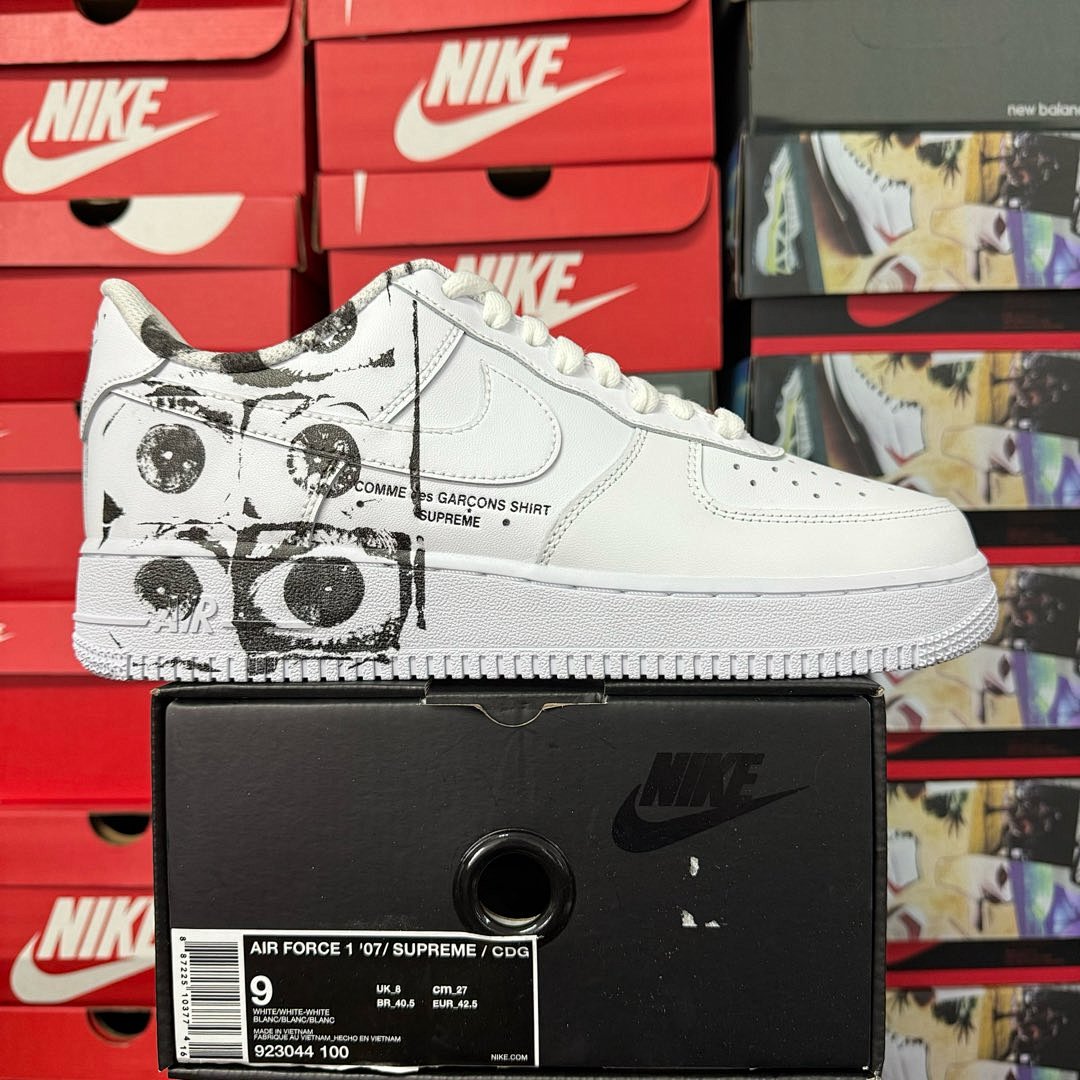 Nike Air Force 1 Low Supreme Comme Des Garcons Shirt