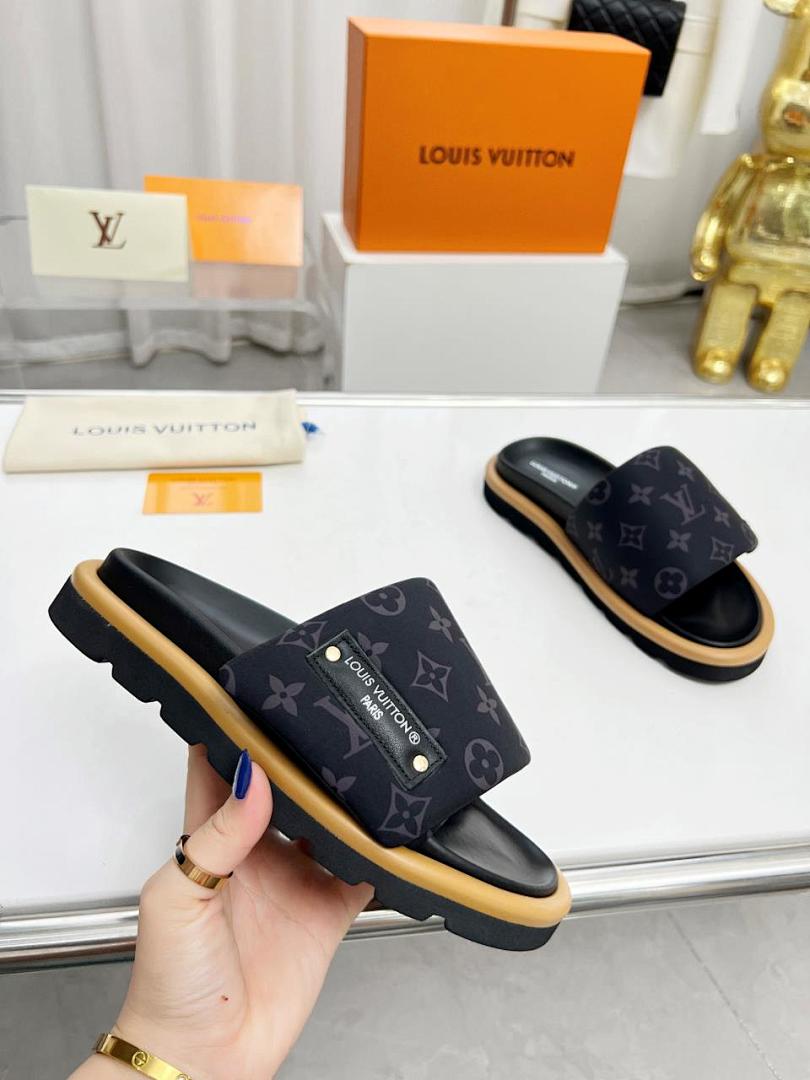 Louis Vuitton Velcro Slippers - Image 4