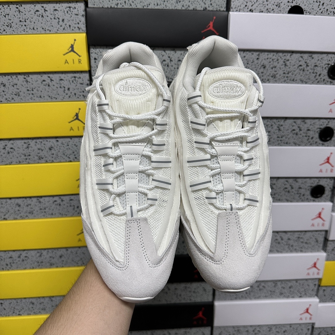 Nike Air Max 95 Comme Des Garcons White CDG - Image 3