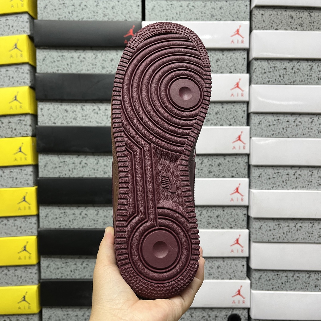 Nike Air Force 1 Low Syna Central Cee Dark Beetroot - Image 4