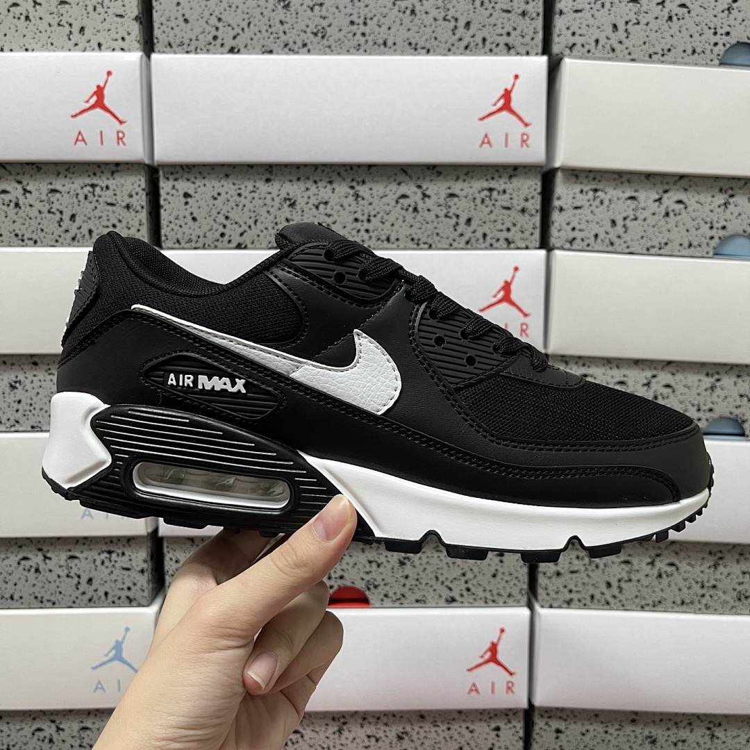 Nike Air Max 90 Black White DH8010-002 - Image 9