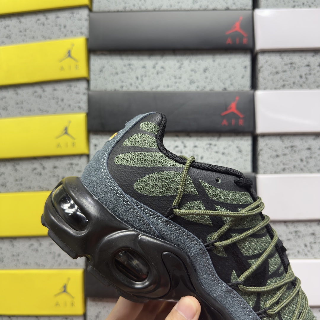 Nike Air Max Plus Utility Medium Olive Black FJ4232-200 Green (Lace Up) - Image 5