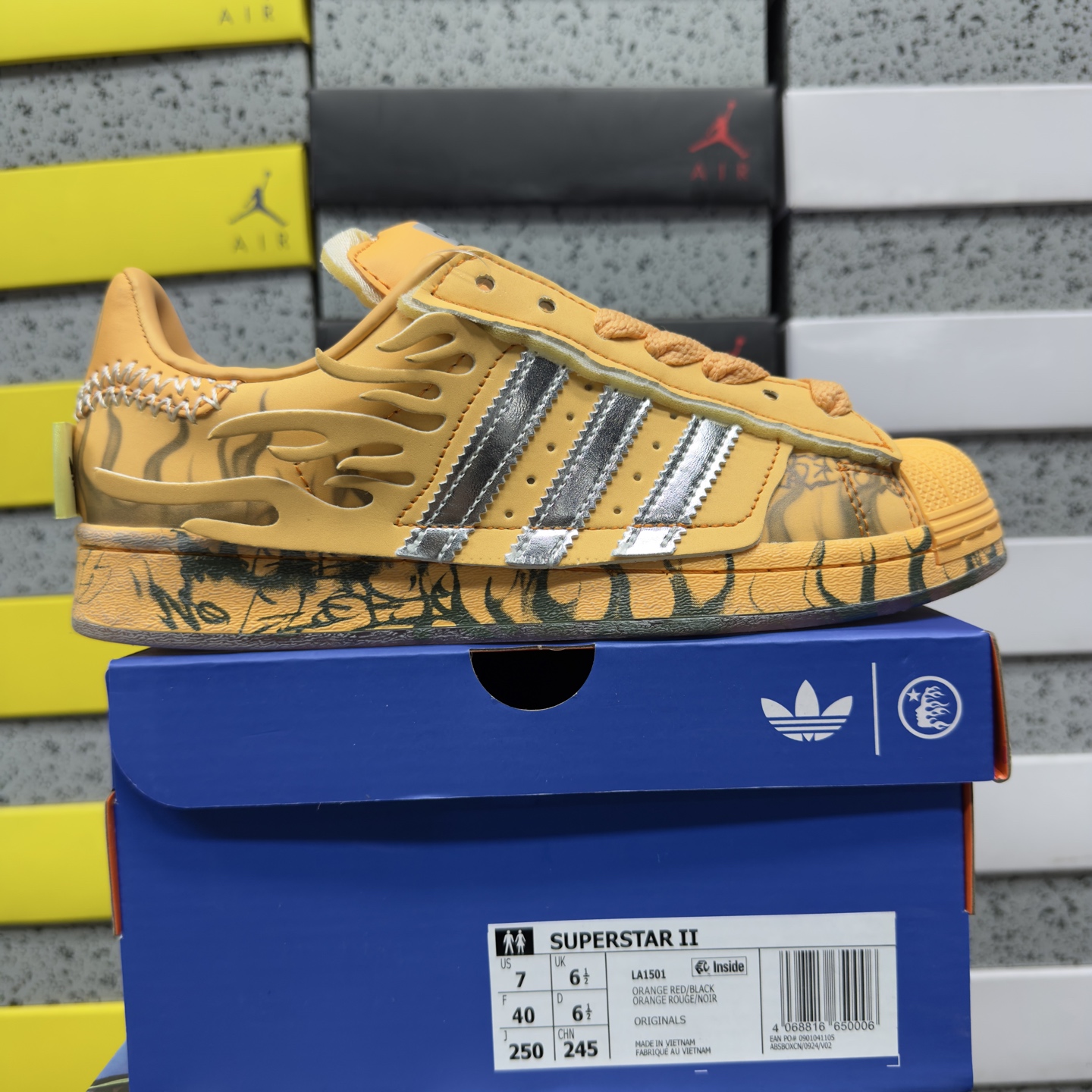 Adidas Superstar Hellstar Hazy (Orange) - Image 10