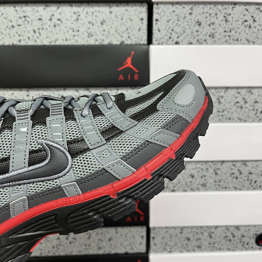 Nike P-6000 Cool Grey University (Red) - Image 8