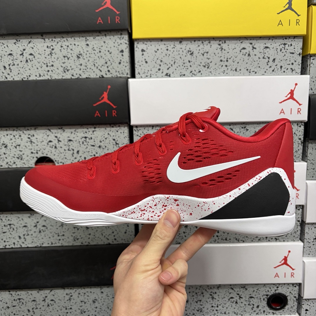 Nike Kobe 9 EM Low Protro TB University Red ZK9 (White) - Image 2