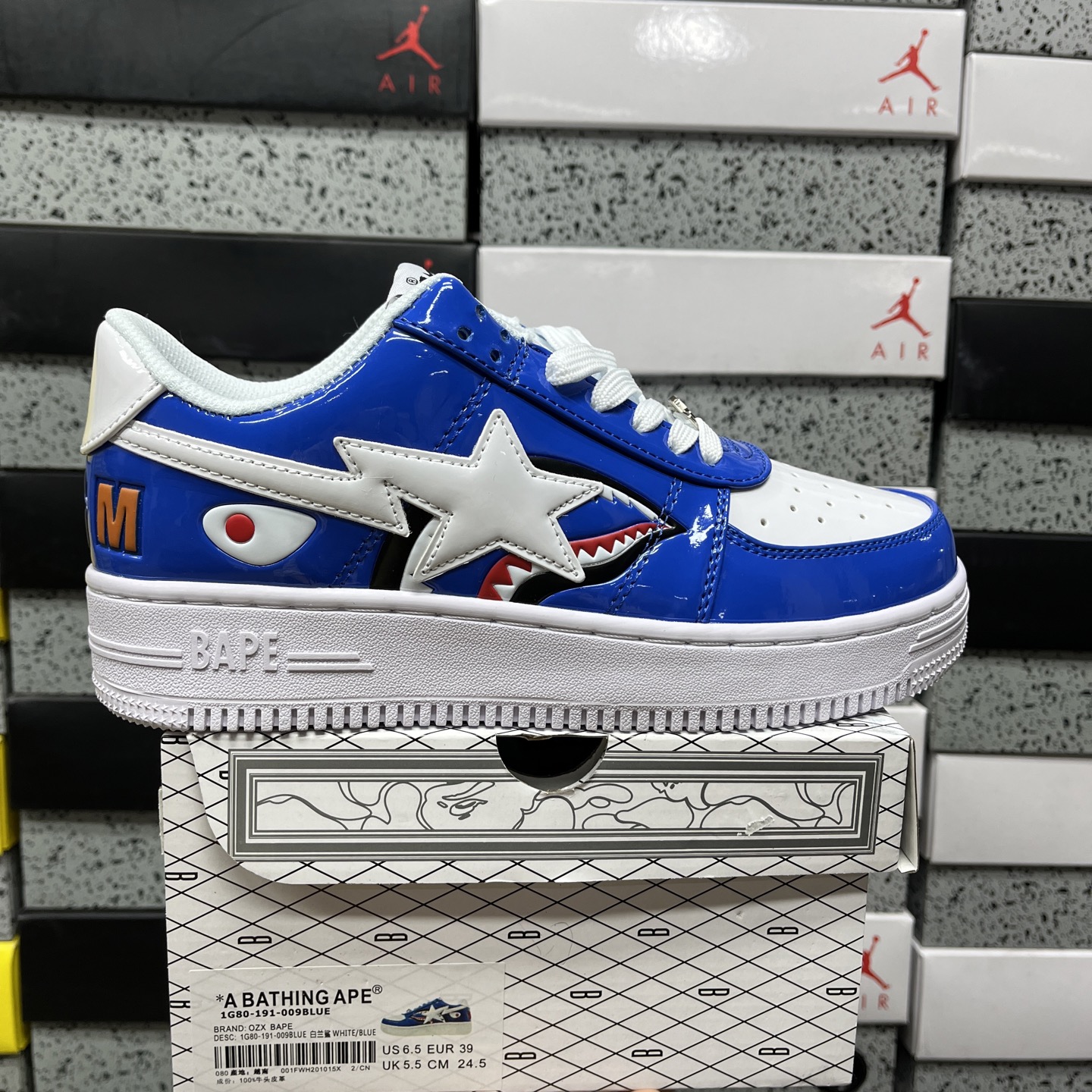 Bape Sta Low 1G80-191-0098LUE - Image 10