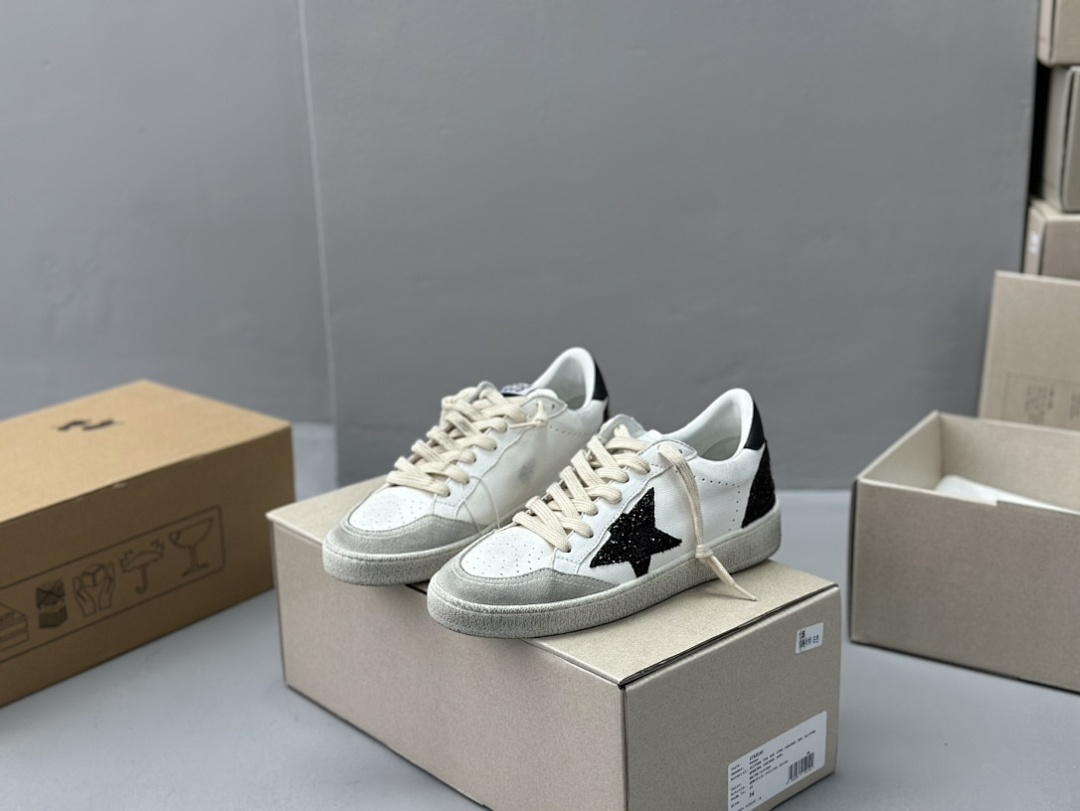 Golden Goose Deluxe Brand Sequin Black Star - Image 7
