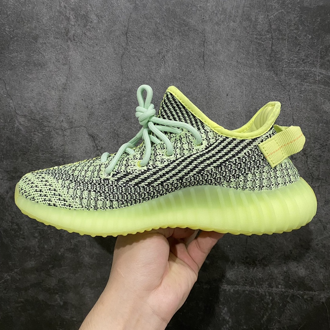 Adidas Yeezy 350 Glow Green Starry - Image 9