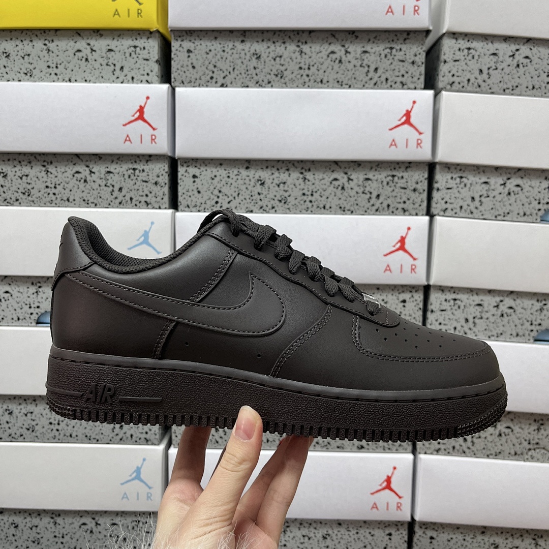 Nike Air Force 1 Low '07 Velvet (Brown) - Image 8