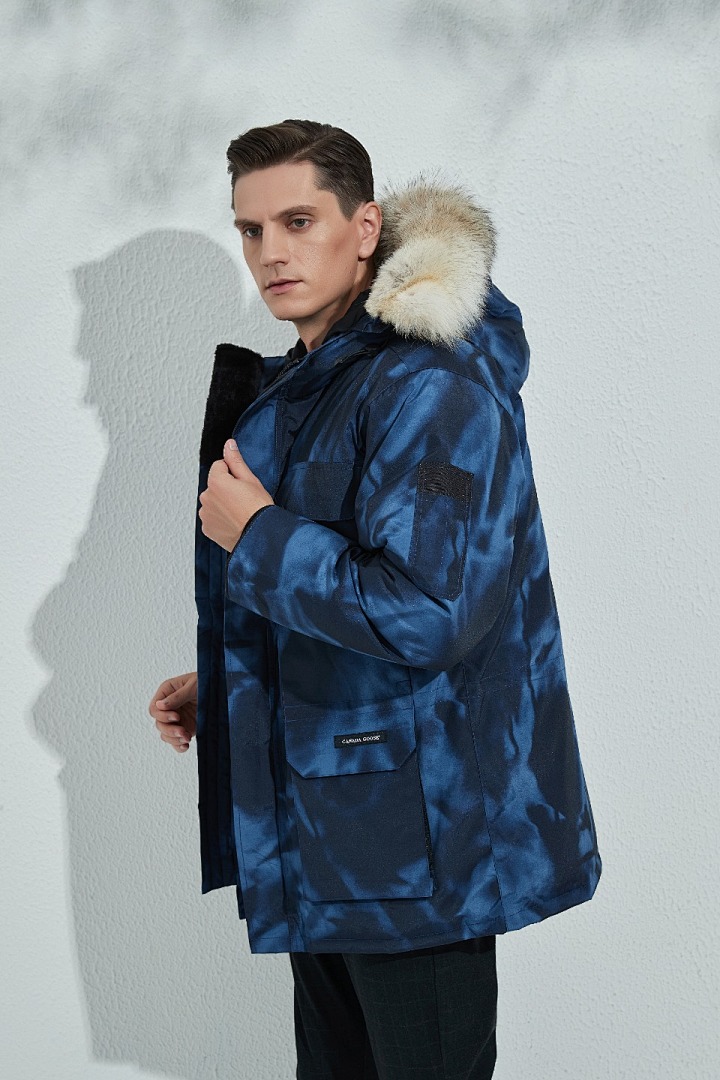 Canada Goose Parka 08 (Blue Camo) - Image 8