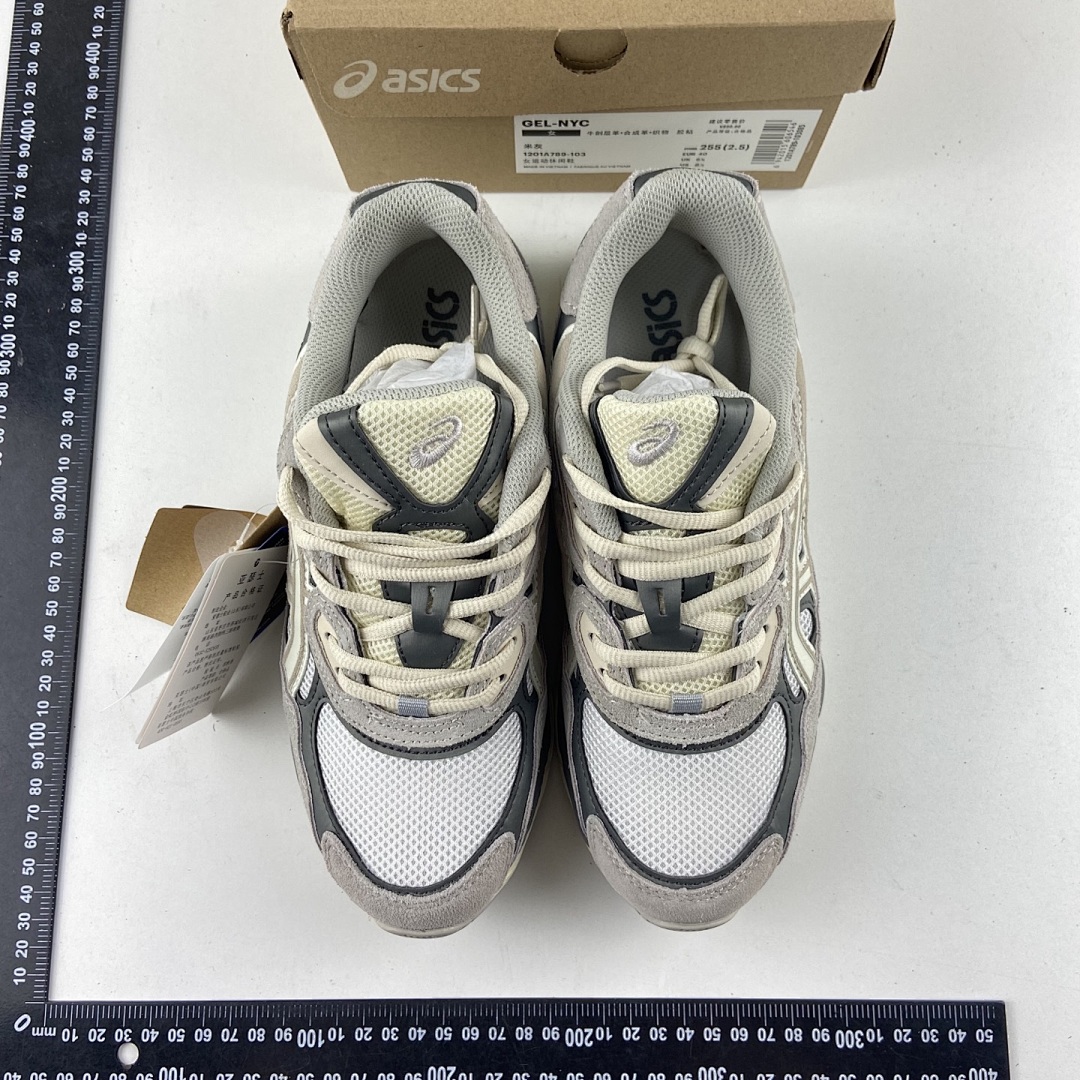 ASICS Gel-NYC Oyster Grey NYC (Cream) - Image 8