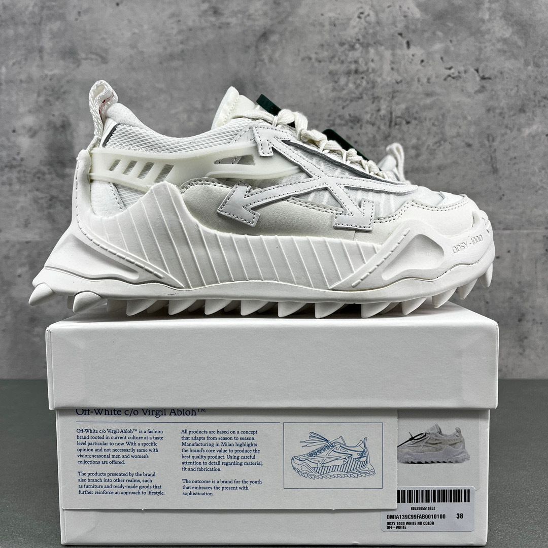 Off-White Odsy Triple White C99 - Image 10