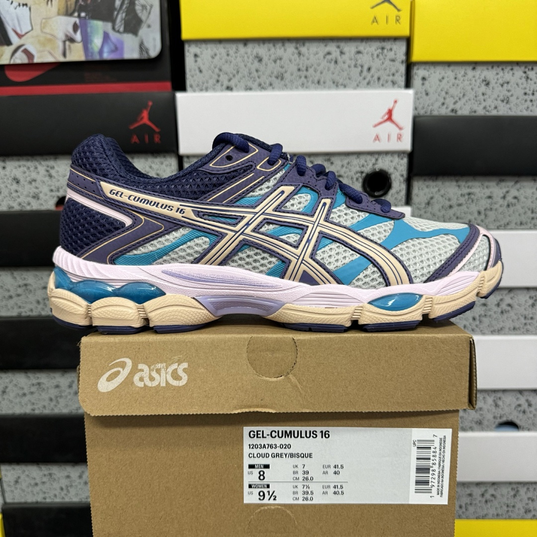 ASICS Gel-Cumulus 16 Purple Cloud Grey Bisque