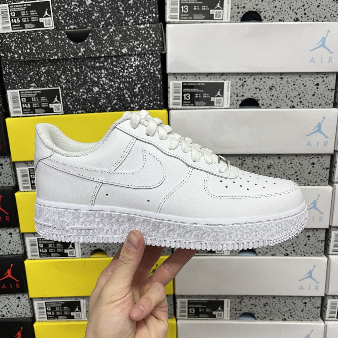 Nike Air Force 1 Low '07 (White) - Image 8