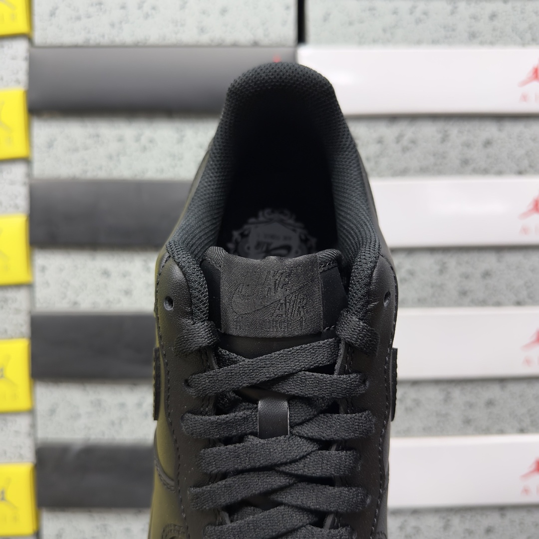 Nike Air Force 1 Low '07 (Black) - Image 9