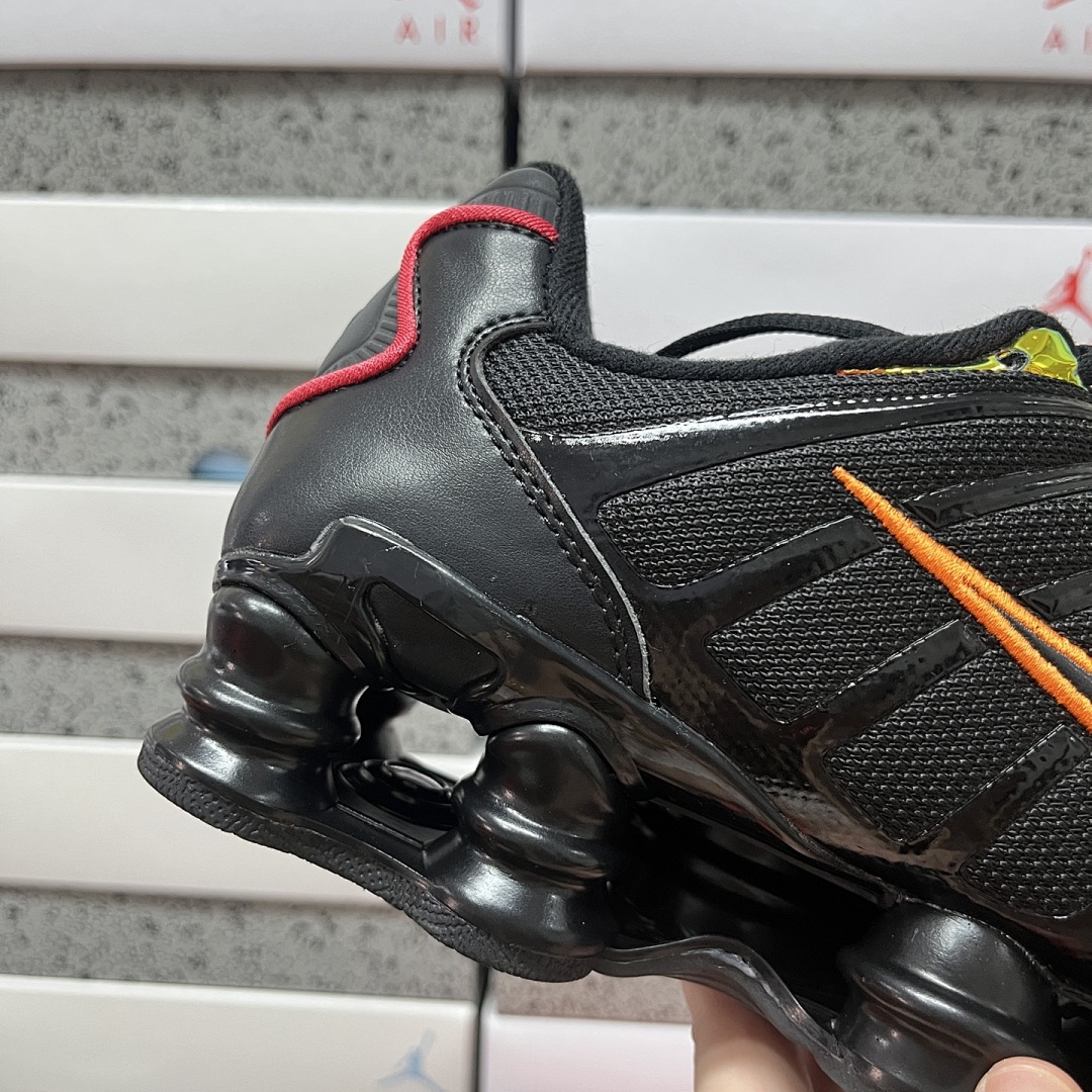 Nike Shox TL Black Magma (Orange) - Image 8