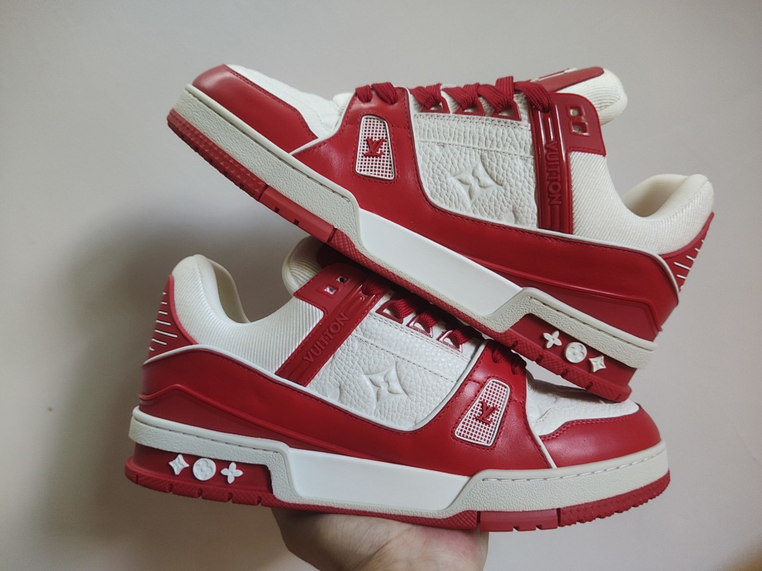 Louis Vuitton LV Trainer (Red White)