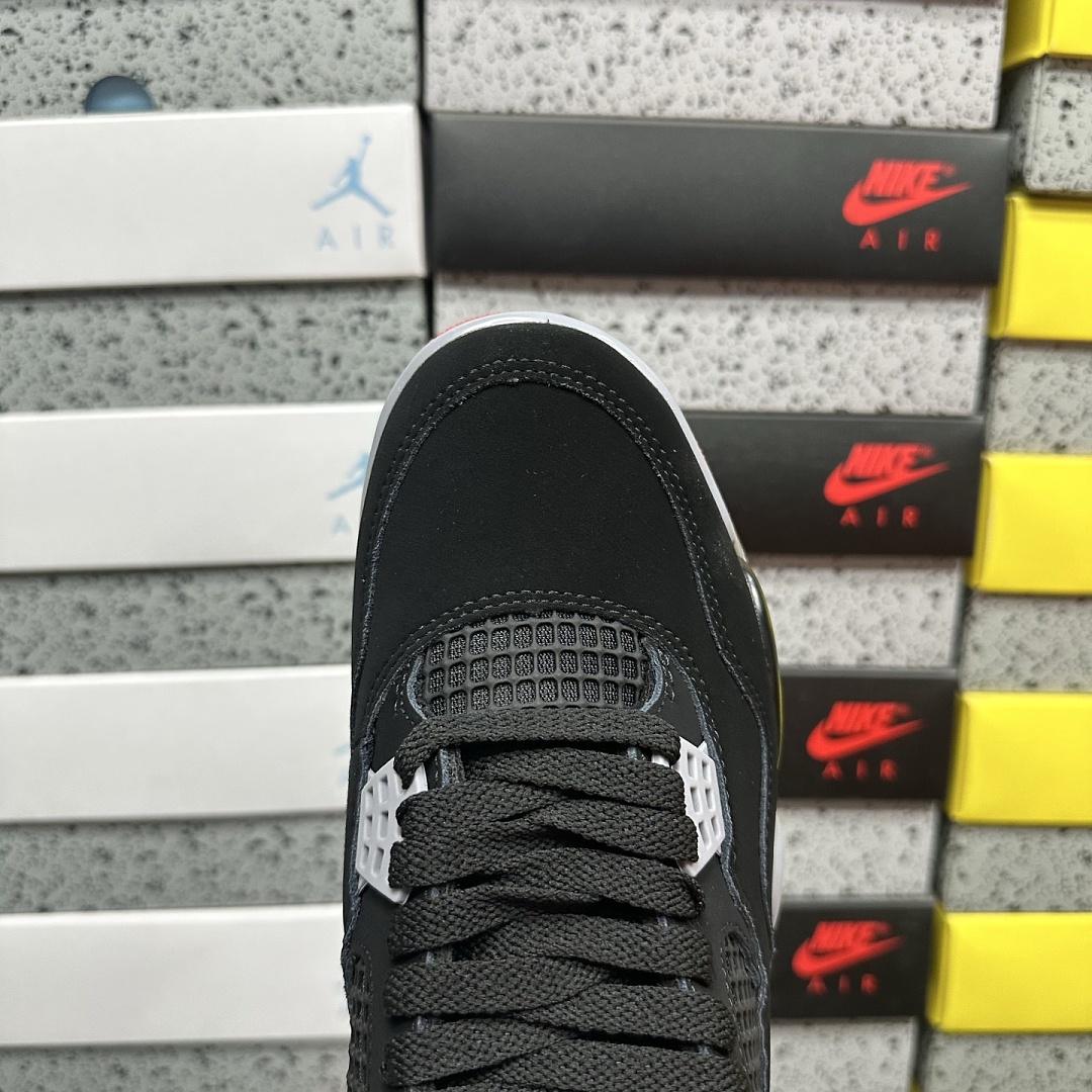 Nike Jordan 4 Retro OG (Bred) - Image 3