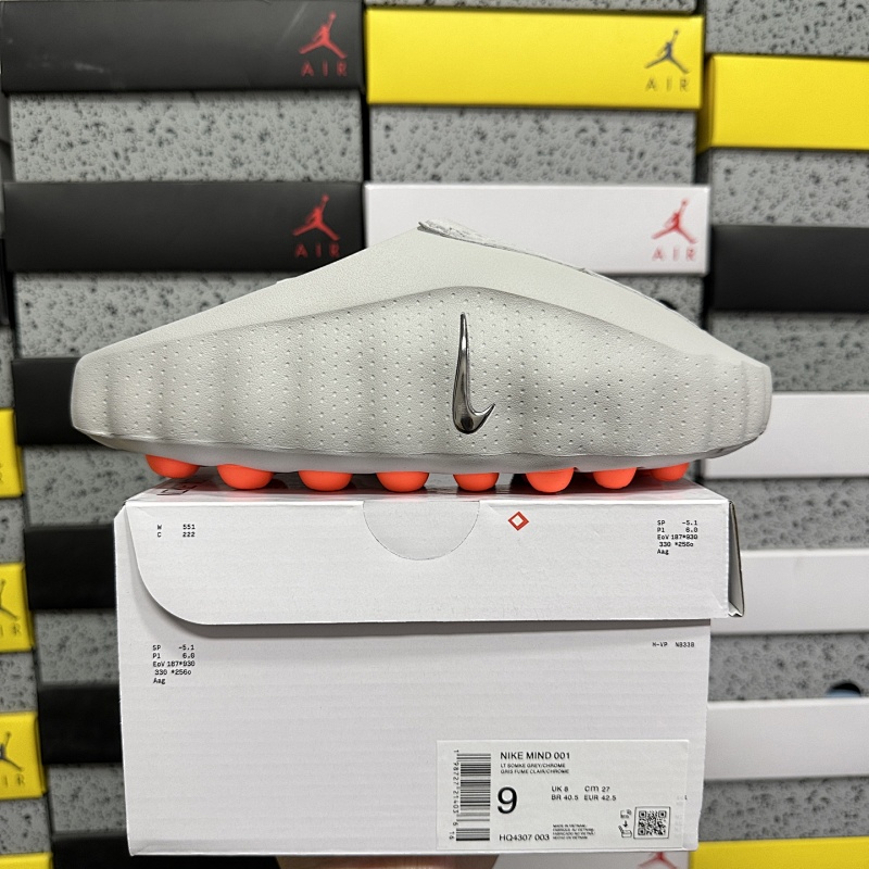 Nike Mind 001 Slide Light Smoke Grey HQ4307-003 (White)