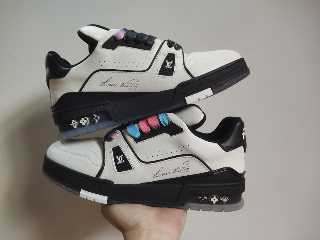 Louis Vuitton LV Trainer (Black White) - Image 7
