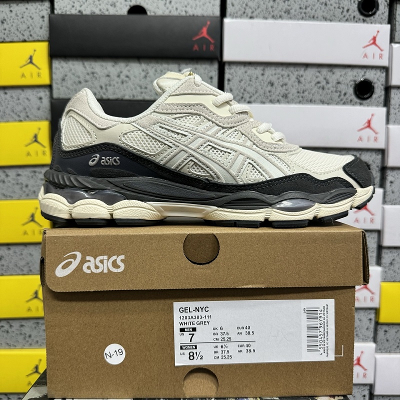 ASICS Gel-NYC White Smoke Grey 1203A383-111