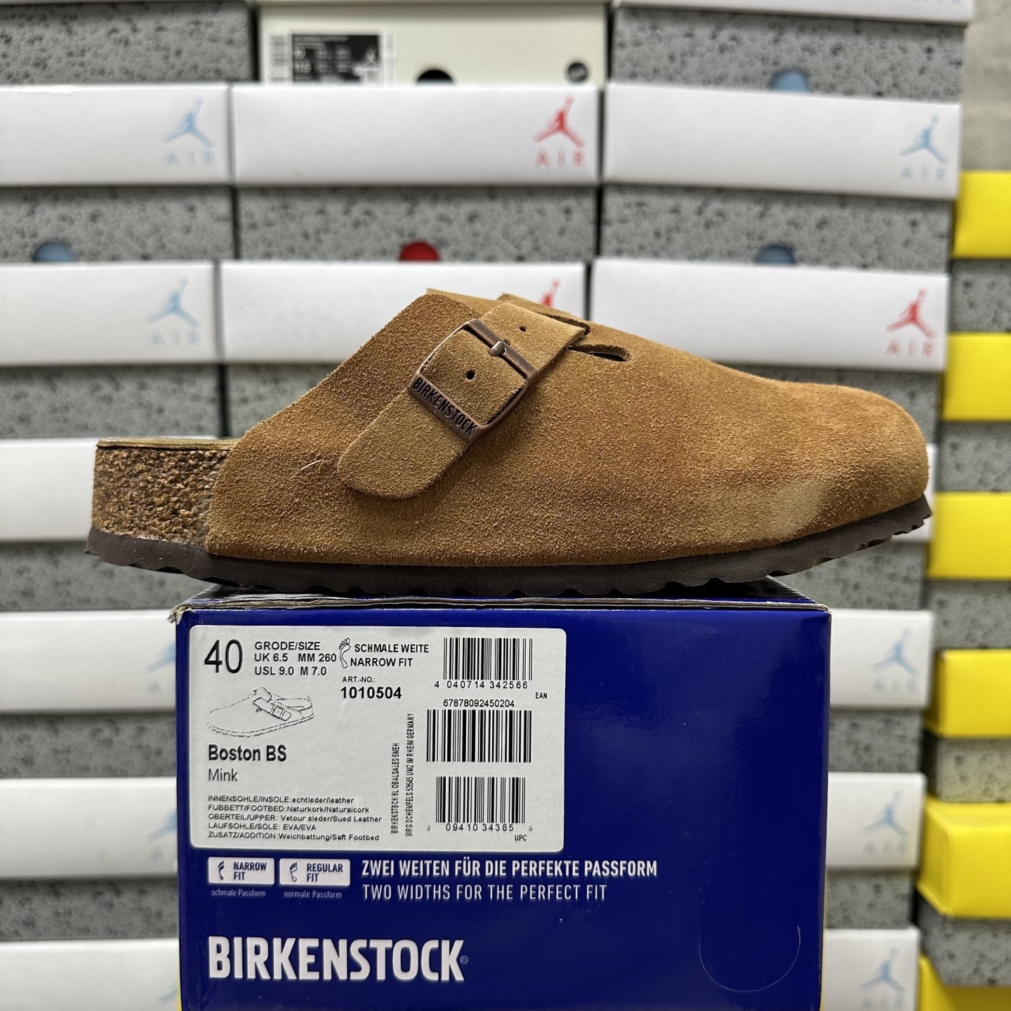 Birkenstock Birken Boston Soft Footbed Suede (Thick Leather) - Image 10